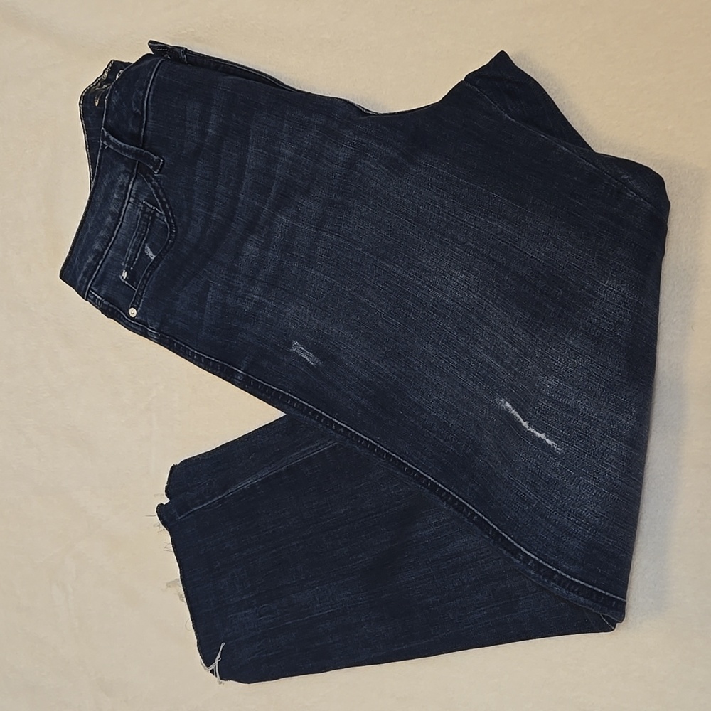 Seven7 Women's Midnight Blue High Rise Jeans Size 18